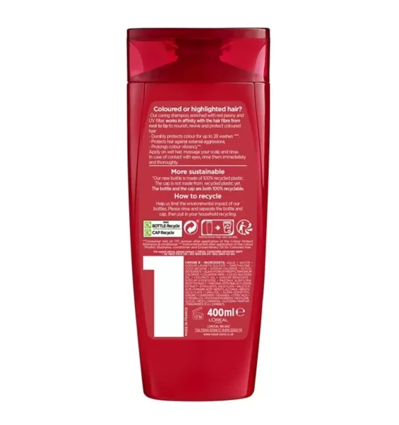 L'oreal Paris Elvive Colour Protect Colour Protecting Shampoo 400ml